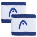 Head Striped Wristband 2.5" Royal / White
